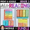 Into Reading HMH 3rd Grade: Module 1 BUNDLE Supplements • GOOGLE Slides