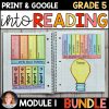 Into Reading HMH 5th Grade: Module 1 BUNDLE Supplements• GOOGLE Slides