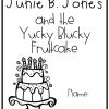 Junie B Jones and the Yucky Blucky Fruitcake Novel Study - Image 2