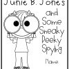 Junie B. Jones and Some Sneaky Peeky Spying Novel Study - Image 2