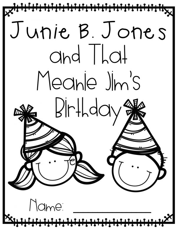 Junie B. Jones and That Meanie Jim's Birthday Novel Study - Image 2