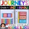 Journeys 2014/2017 4th Grade Unit 1 BUNDLE Supplements • GOOGLE Slides