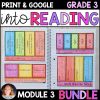 Into Reading HMH 3rd Grade: Module 3 BUNDLE Supplements • GOOGLE Slides