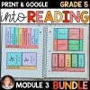 Into Reading HMH 5th Grade: Module 3 BUNDLE Supplements • GOOGLE Slides