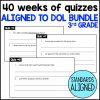 Daily Oral Language (DOL) Quiz Set BUNDLE: 3rd Grade • GOOGLE Slides - Image 2