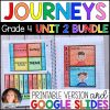 Journeys 2014/2017 4th Grade Unit 2 BUNDLE Supplements • GOOGLE Slides