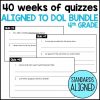 Daily Oral Language (DOL) Quiz Set BUNDLE: 4th Grade • Google Slides - Image 2