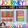 Journeys 2014/2017 4th Grade Unit 3 BUNDLE Supplements • GOOGLE Slides