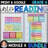 Into Reading HMH 4th Grade: Module 6 BUNDLE Supplements • GOOGLE Slides