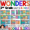 Wonders 2017 2nd Grade Unit 5 BUNDLE Supplements • GOOGLE Slides