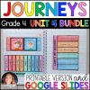 Journeys 2014/2017 4th Grade Unit 4 BUNDLE Supplements • GOOGLE Slides