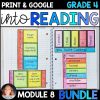 Into Reading HMH 4th Grade: Module 8 BUNDLE Supplements • GOOGLE Slides