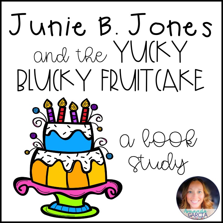Junie B. Jones And The Yucky Blucky Fruitcake Book #5 – By Barbara Park, Good Condition