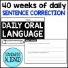 Daily Oral Language (DOL) BUNDLE: 3rd Grade • GOOGLE Slides - Image 2