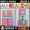Into Reading HMH 5th Grade: Module 9 BUNDLE Supplements • GOOGLE Slides