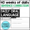 Daily Oral Language (DOL) BUNDLE:  5th Grade • GOOGLE Slides - Image 2