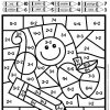 Color By Number: Back to School Addition & Subtraction - Image 3