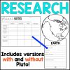 Space BUNDLE: Planet Fact Fans and Space Multiplication - Image 2
