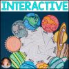 Space BUNDLE: Planet Fact Fans and Space Multiplication - Image 3