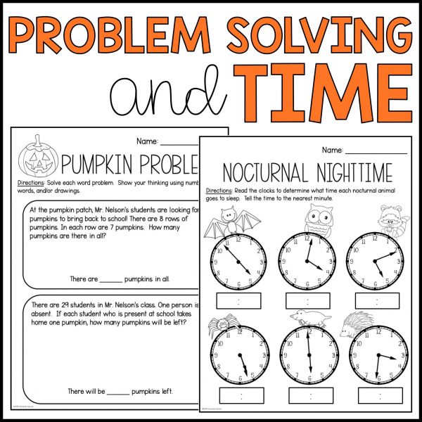 Halloween Math Packet: My Spooky Math • GOOGLE Slides - Image 3