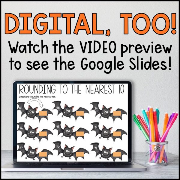 Halloween Math Packet: My Spooky Math • GOOGLE Slides - Image 4