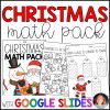 Christmas Math Packet • GOOGLE Slides