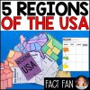 Regions of the United States: Fact Fan Research Project